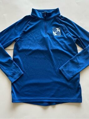 Under Armour Blue Quarter-Zip Performance Pullover